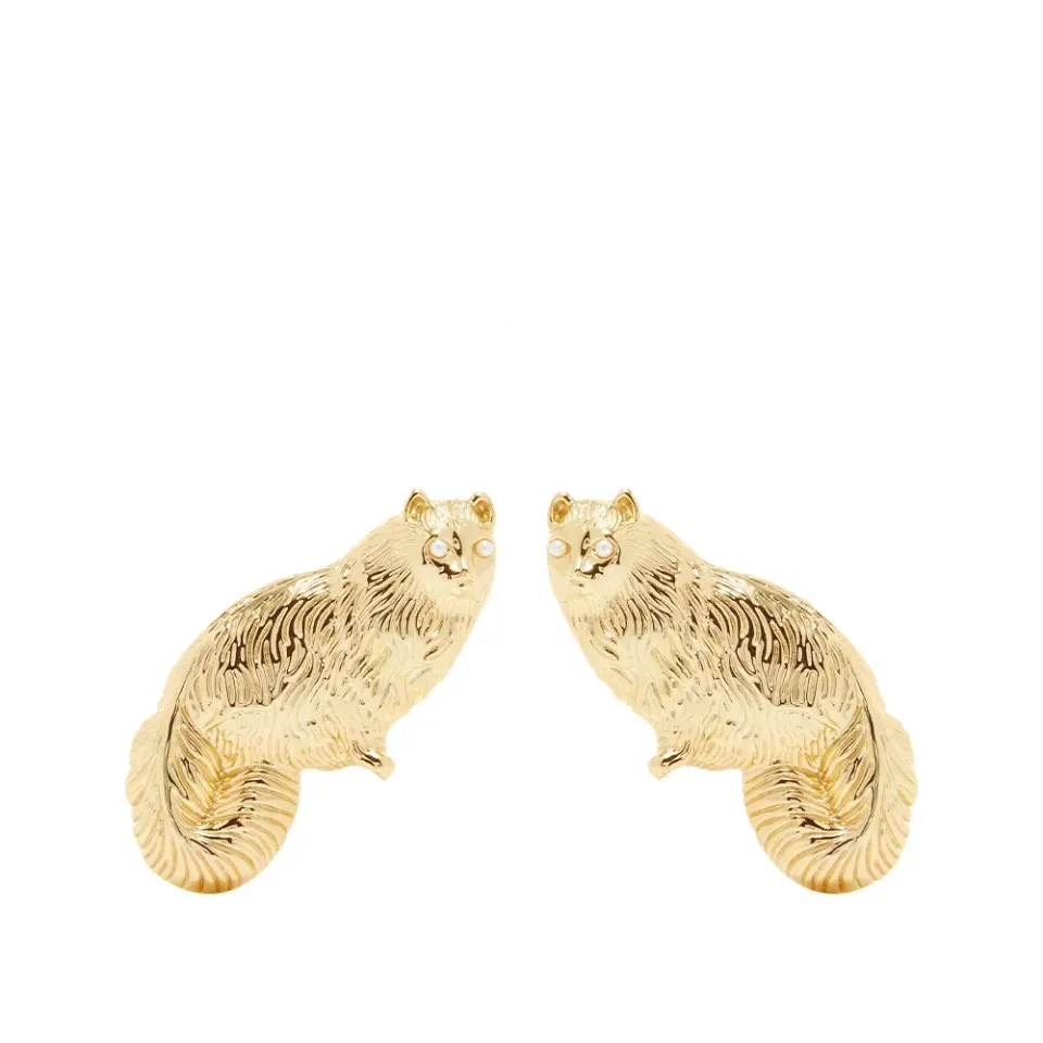Kitten Earrings