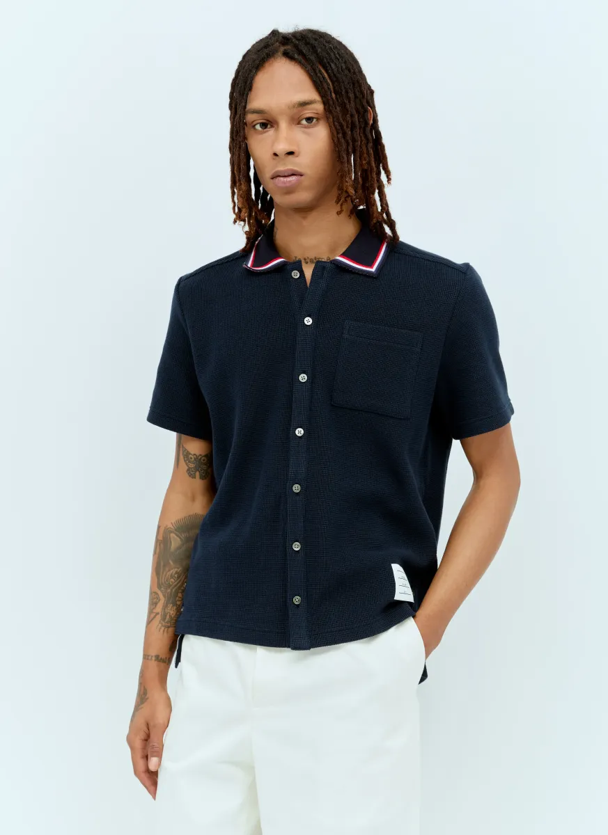 Knit Polo Shirt