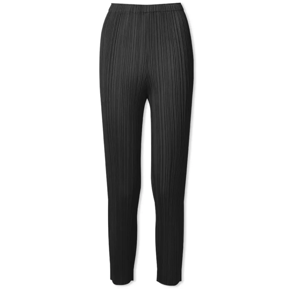Pleats Straight Pant