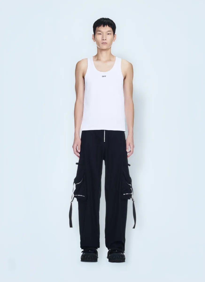 Off Stamp Rib Tank Top