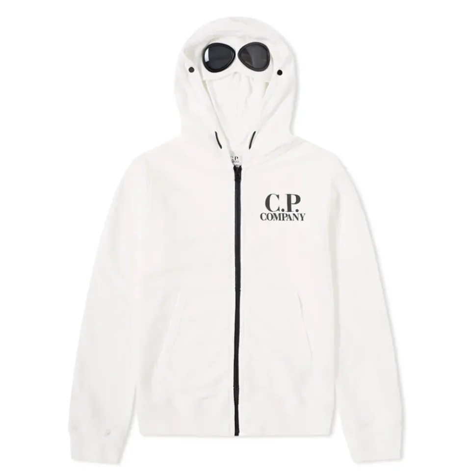Logo Goggle Zip Hoody