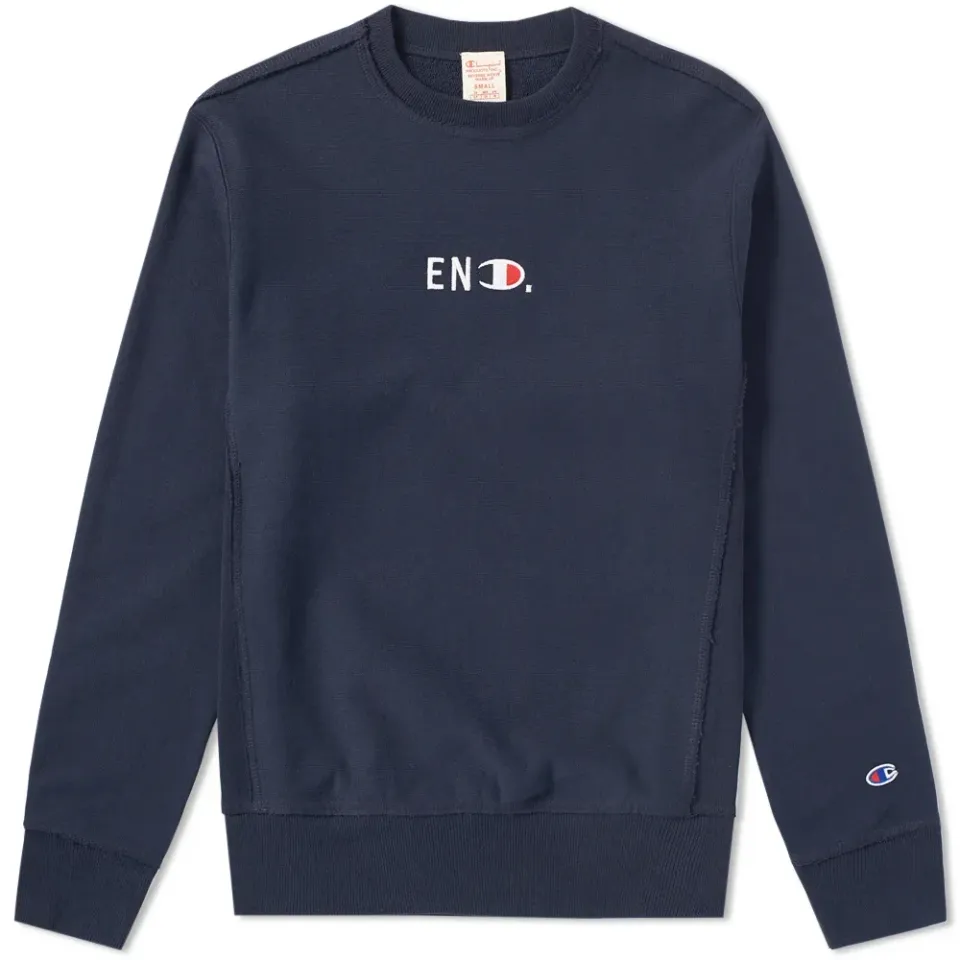 END. x Champion Reverse Weave Terry Crew Sweat