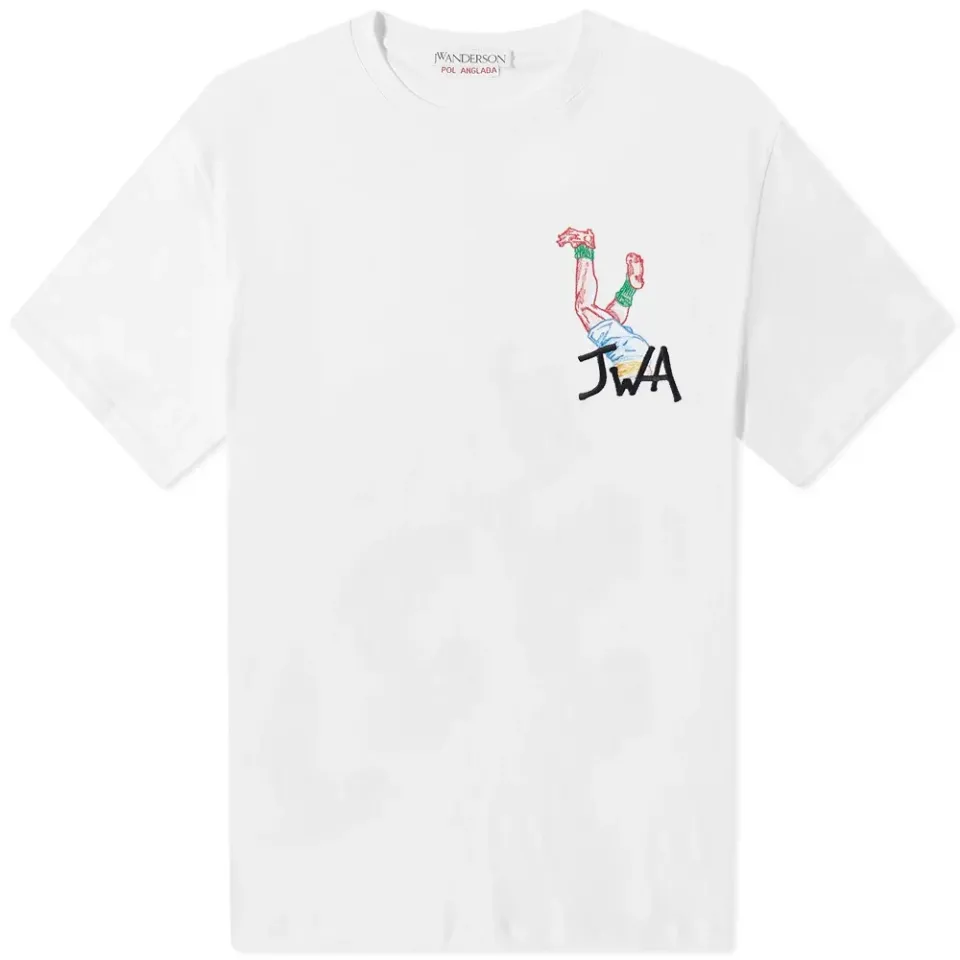 Embroidered Rugby Logo T-Shirt