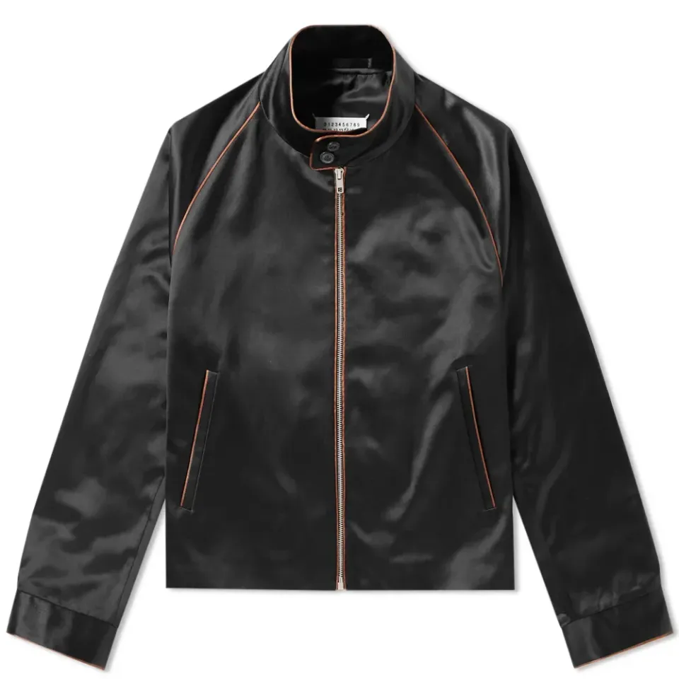 14 Silk Harrington Jacket