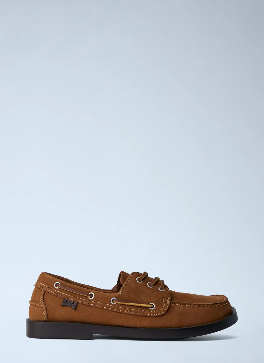 Don Leather Boat Shoes
