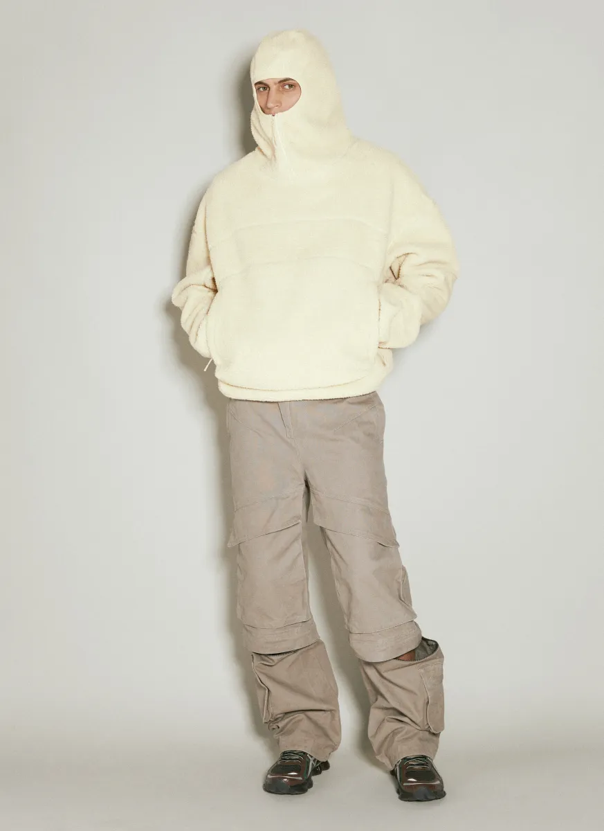 Fluffy Fleece Hooded Sweatshirt