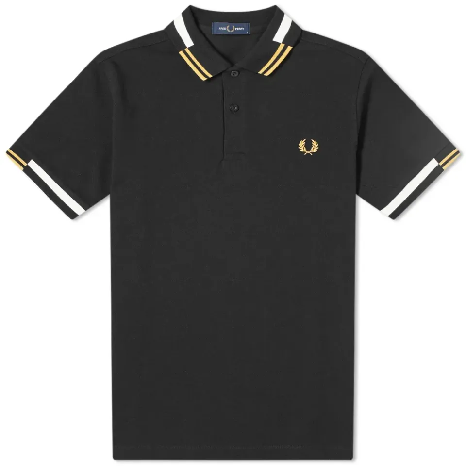 Abstract Tipped Polo