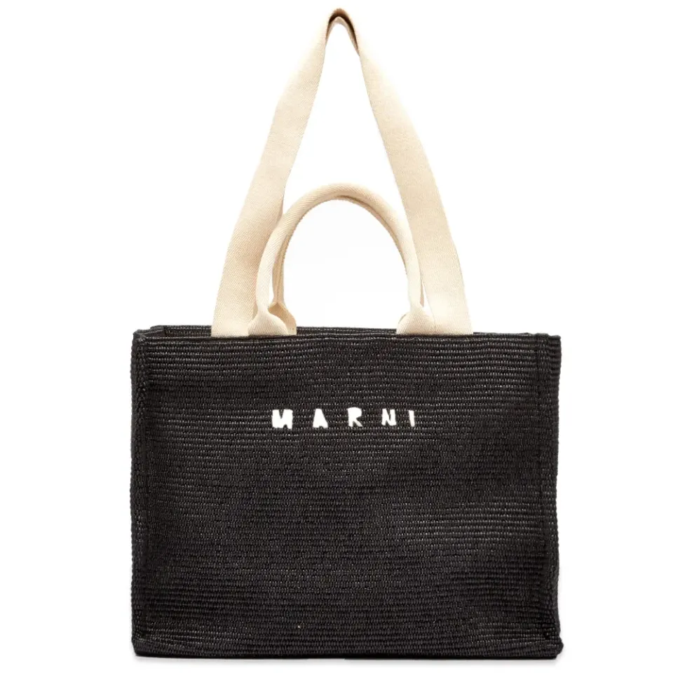 Large Logo Basket Bag