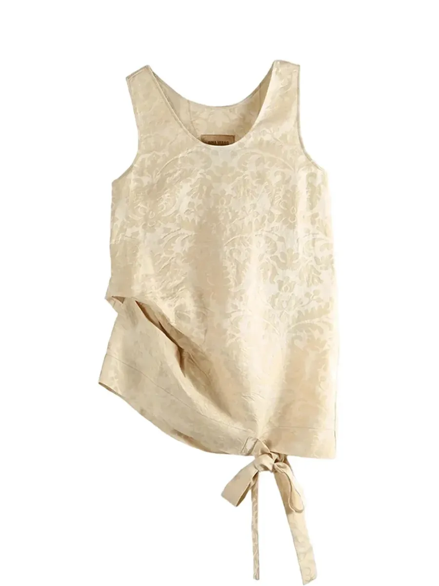 TARA Top Off White