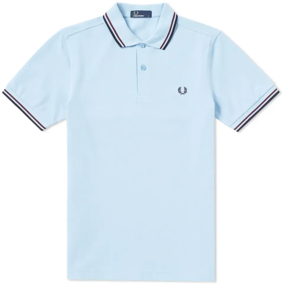 Fred Perry Slim Fit Twin Tipped Polo