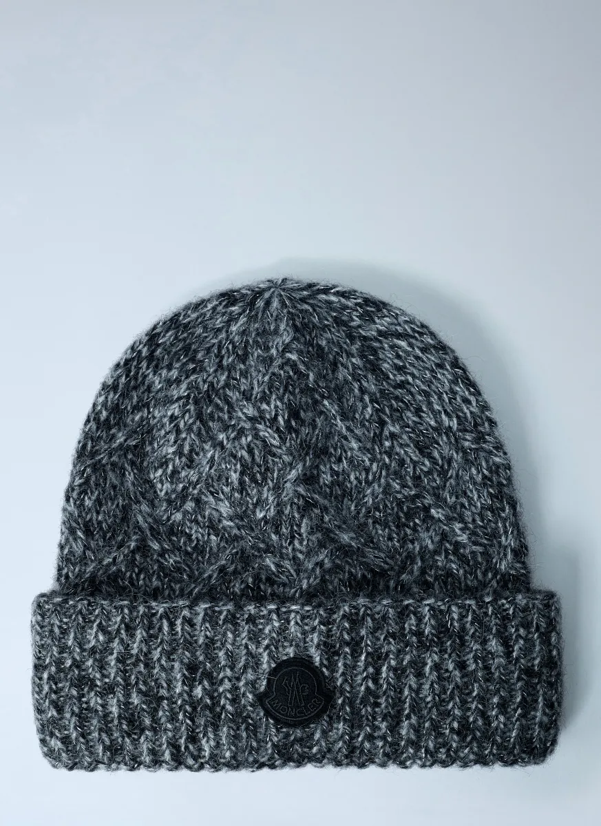 Logo Motif Beanie Hat
