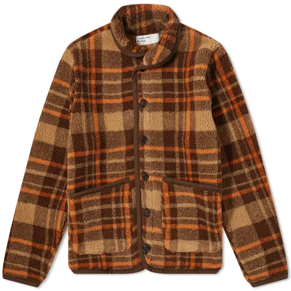 Lancaster Check Mountain Fleece Jacket