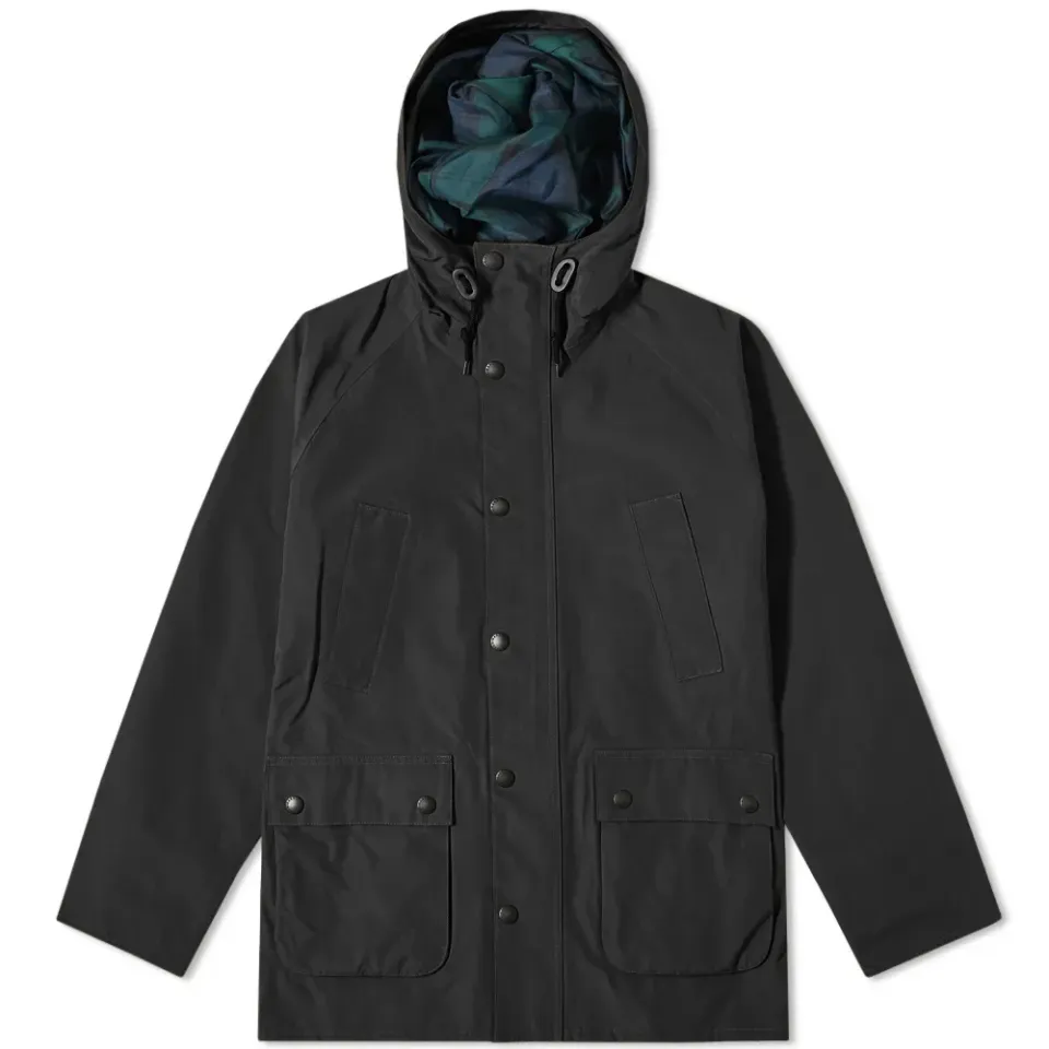Sl Hooded Waterproof Bedale Jacket - Made for Japan