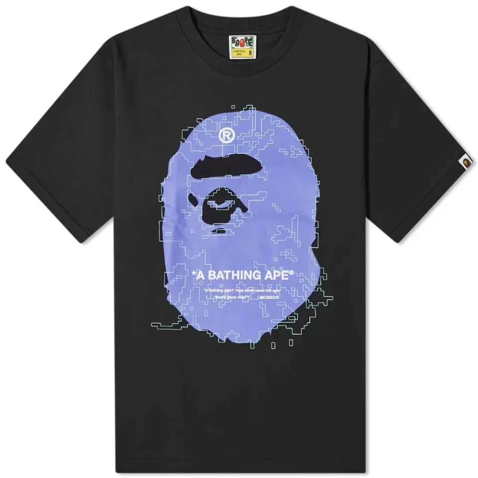 Big Ape Head Digital Mosaic Tee