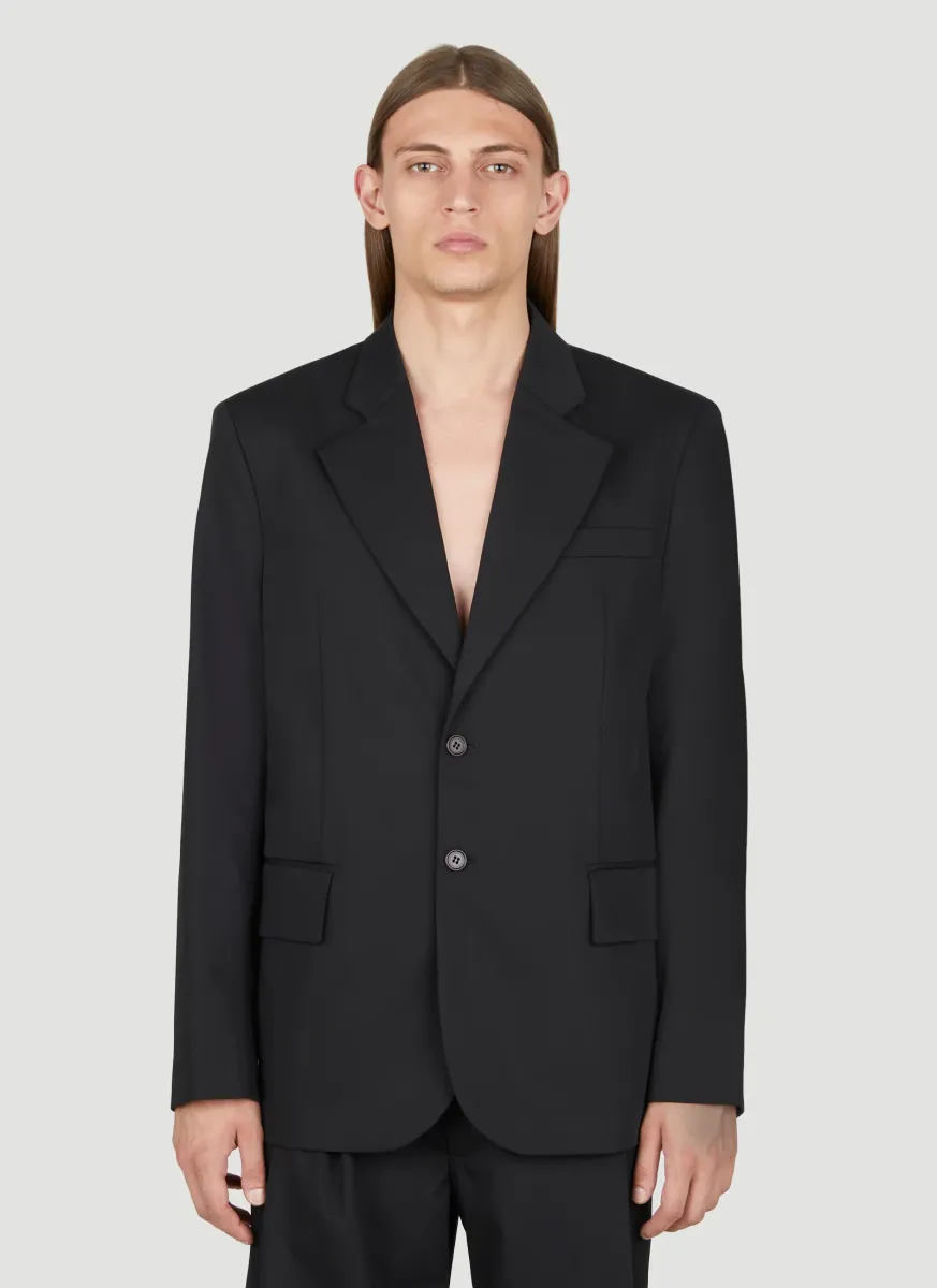 Wool Suit Blazer