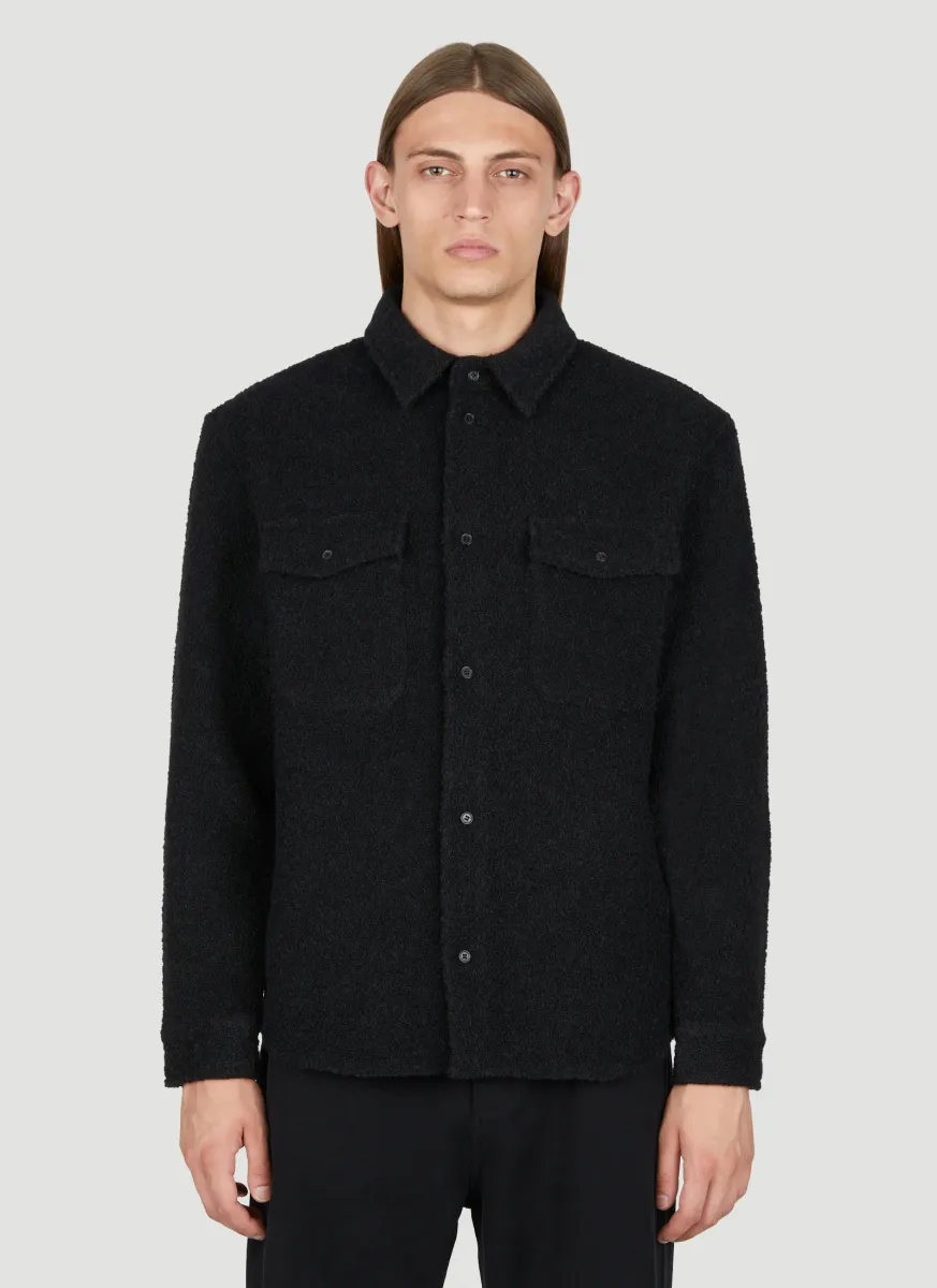 Textured Overshirt