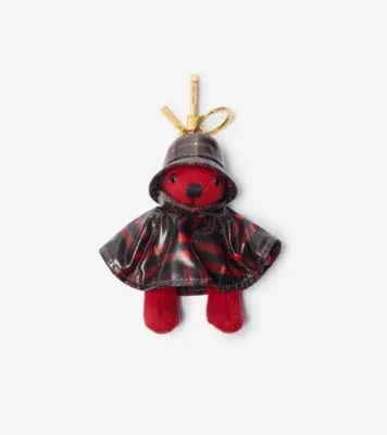 Thomas Bear Charm in Poppy red