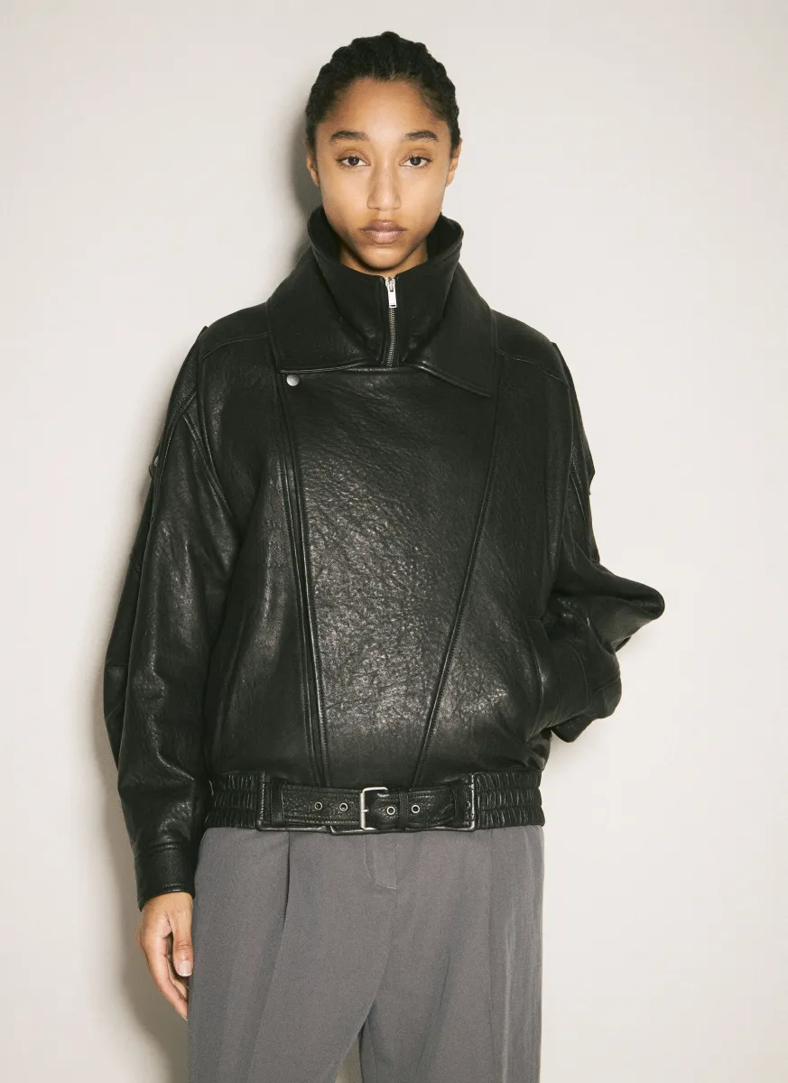 Bomber Leather Jacket