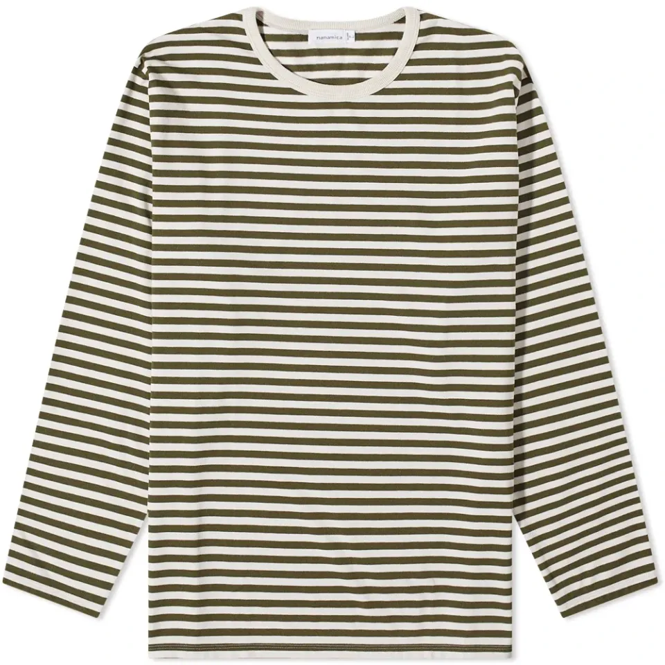 Long Sleeve CoolMax Stripe T-Shirt