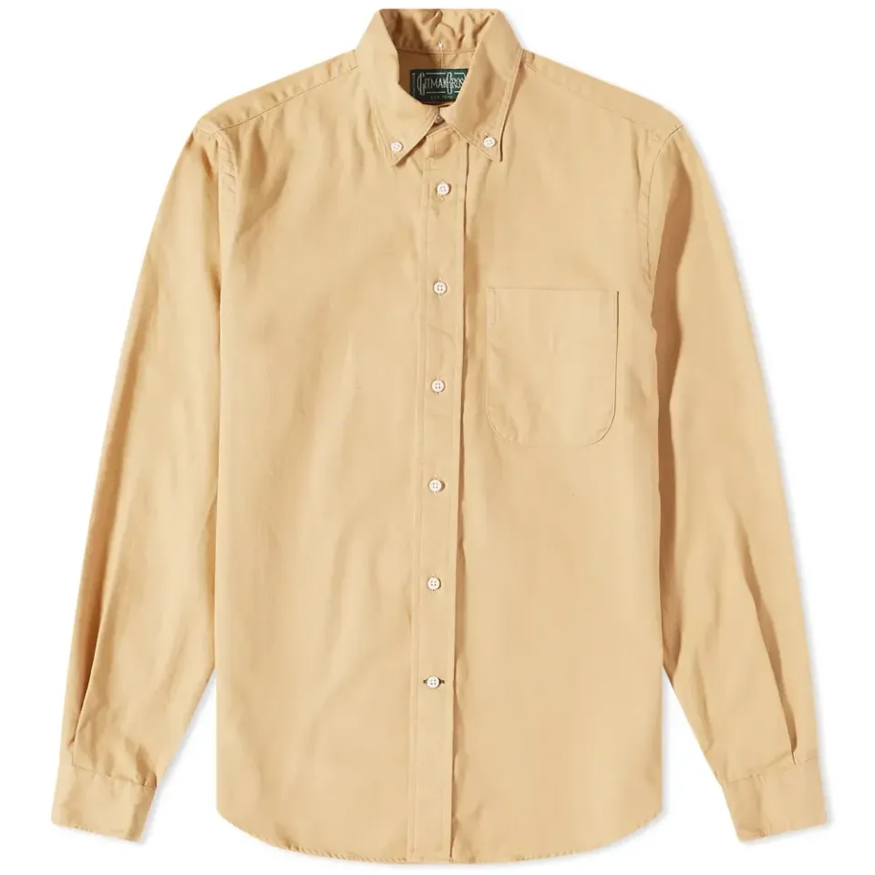 Button Down Overdyed Oxford Shirt - END. Excl