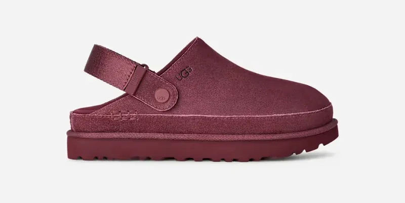 Goldenstar Clog, Suede/Polyester