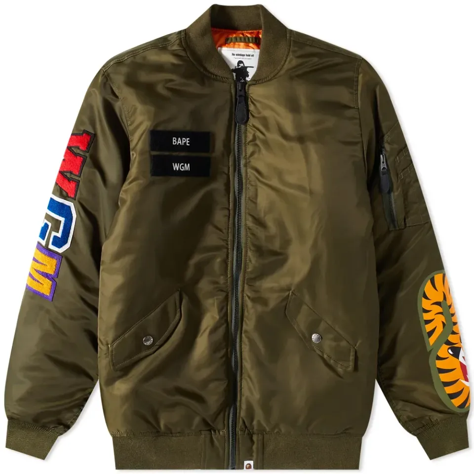 Shark Loose Fit MA-1 Jacket