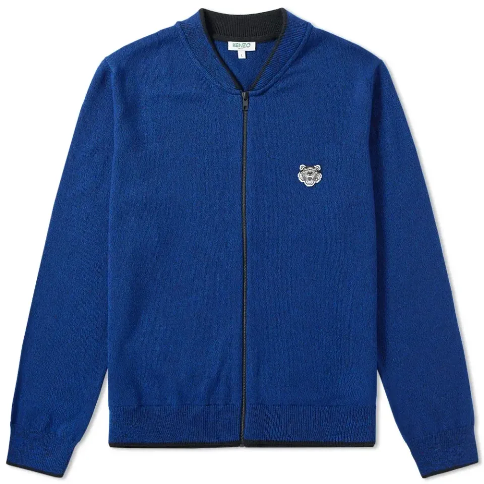 Tiger Zip Cardigan