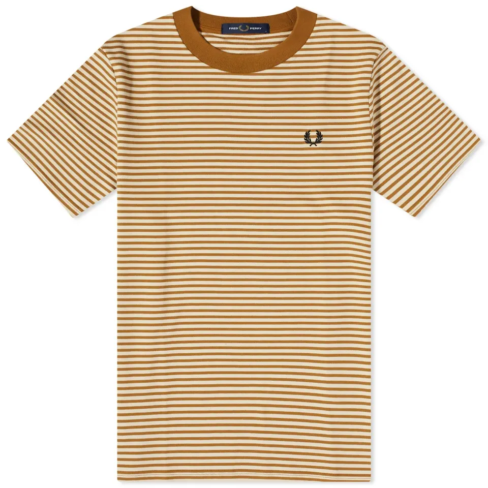 Fine Stripe Heavyweight T-Shirt