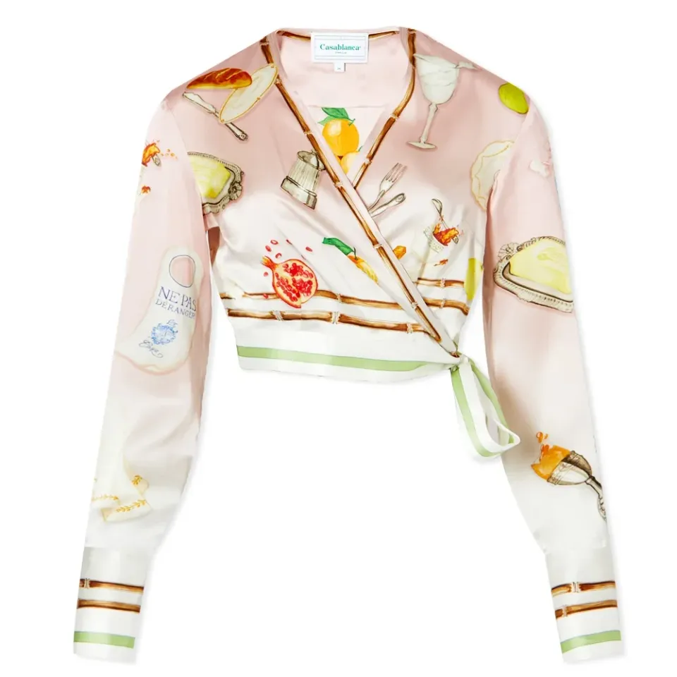Ne Pas Deranger Wrap Shirt