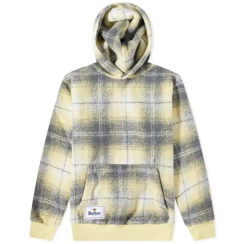 Heavyweight Plaid Hoodie