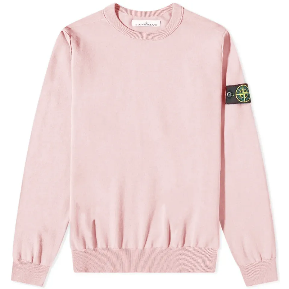 Soft Cotton Crew Neck Knit