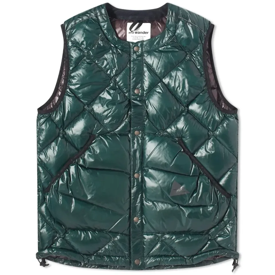 Diamond Stitch Down Vest