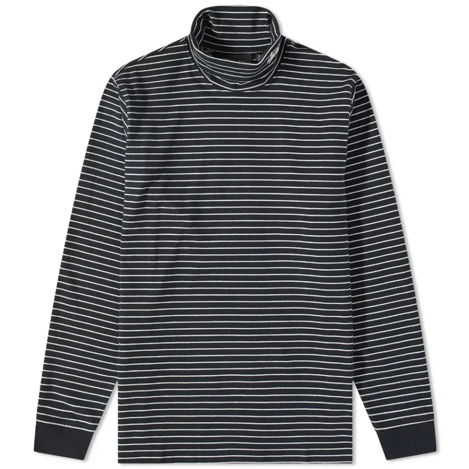 Striped Turtleneck Jersey