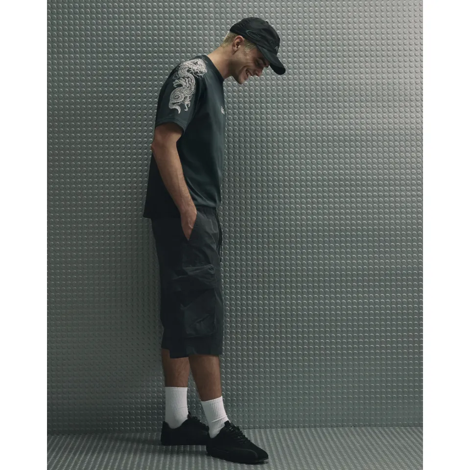 Black Cargo Shorts