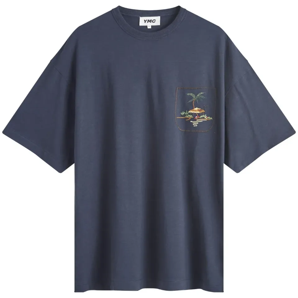 Embroidered Triple T-Shirt