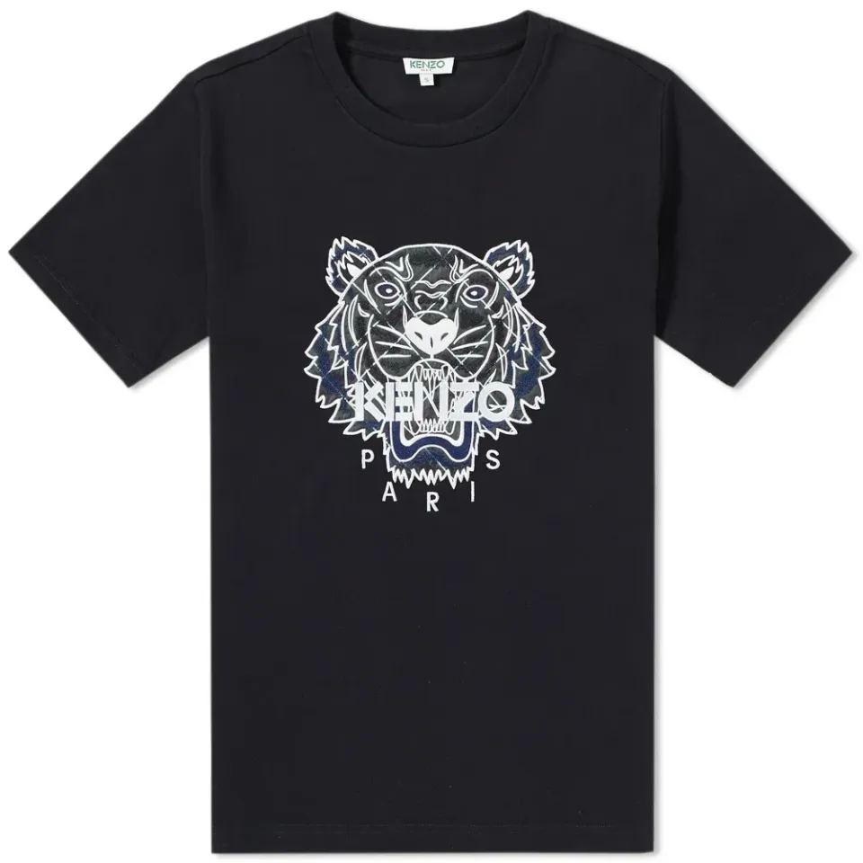 Embroidered Tiger Tee