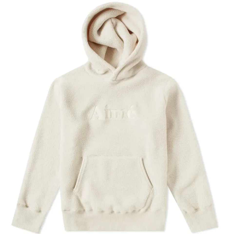 Deep Pile Fleece Kanga Hoody