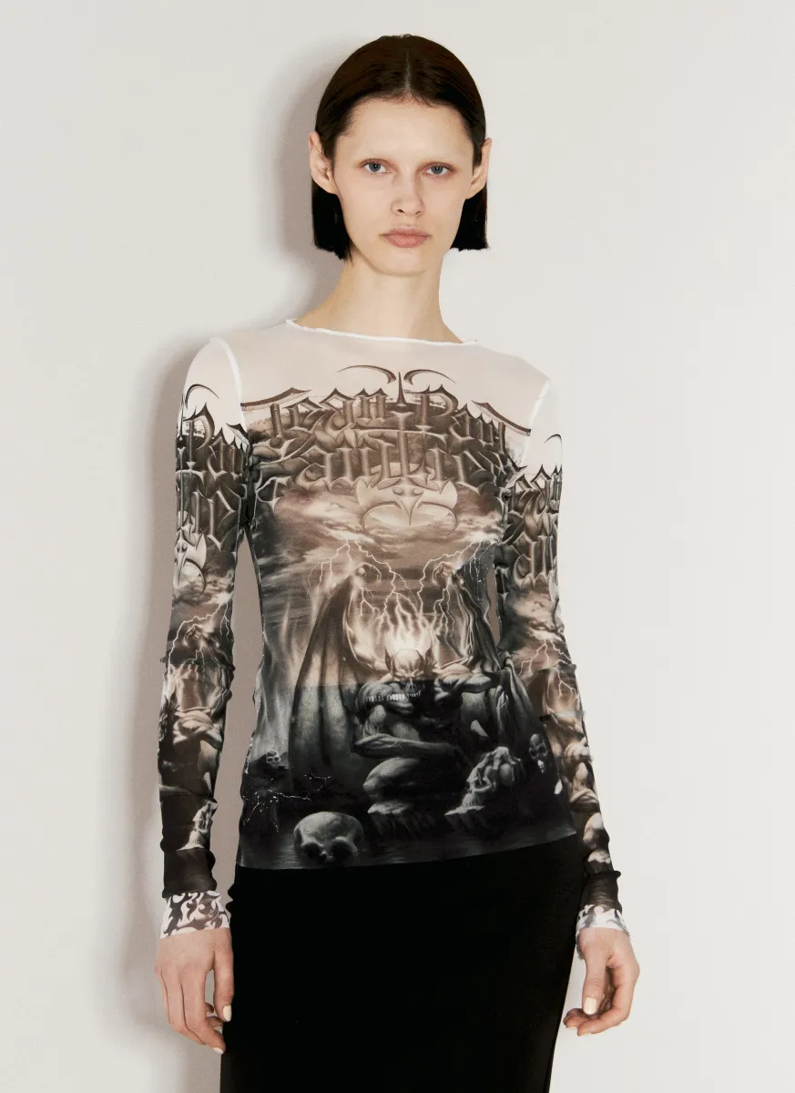 Diablo Mesh Top