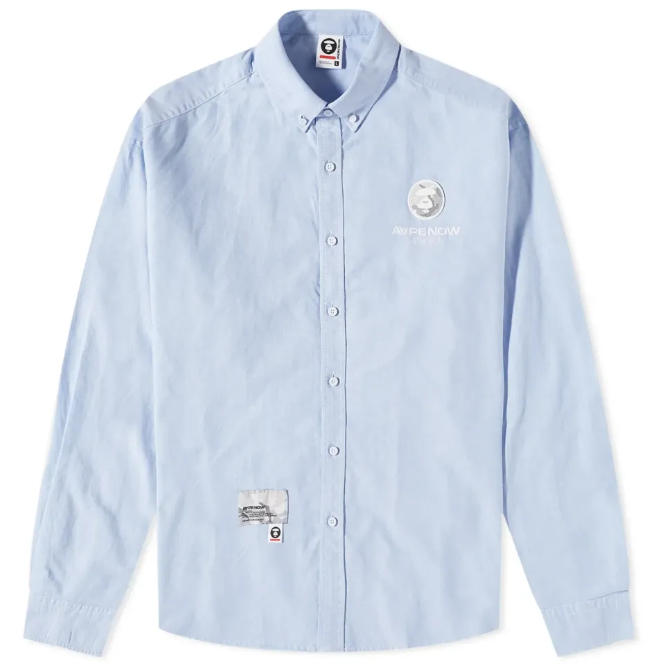 AAPE Now Oxford Cotton Shirt