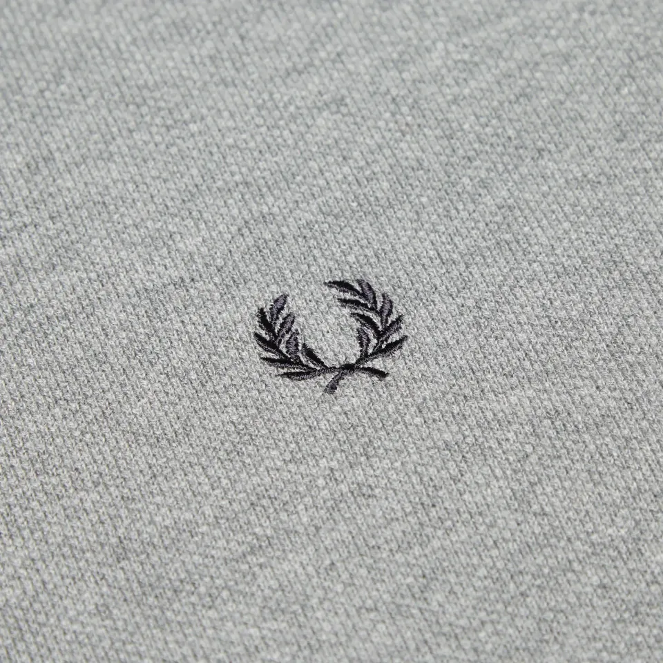 Fred Perry Pique Crew Neck Sweat