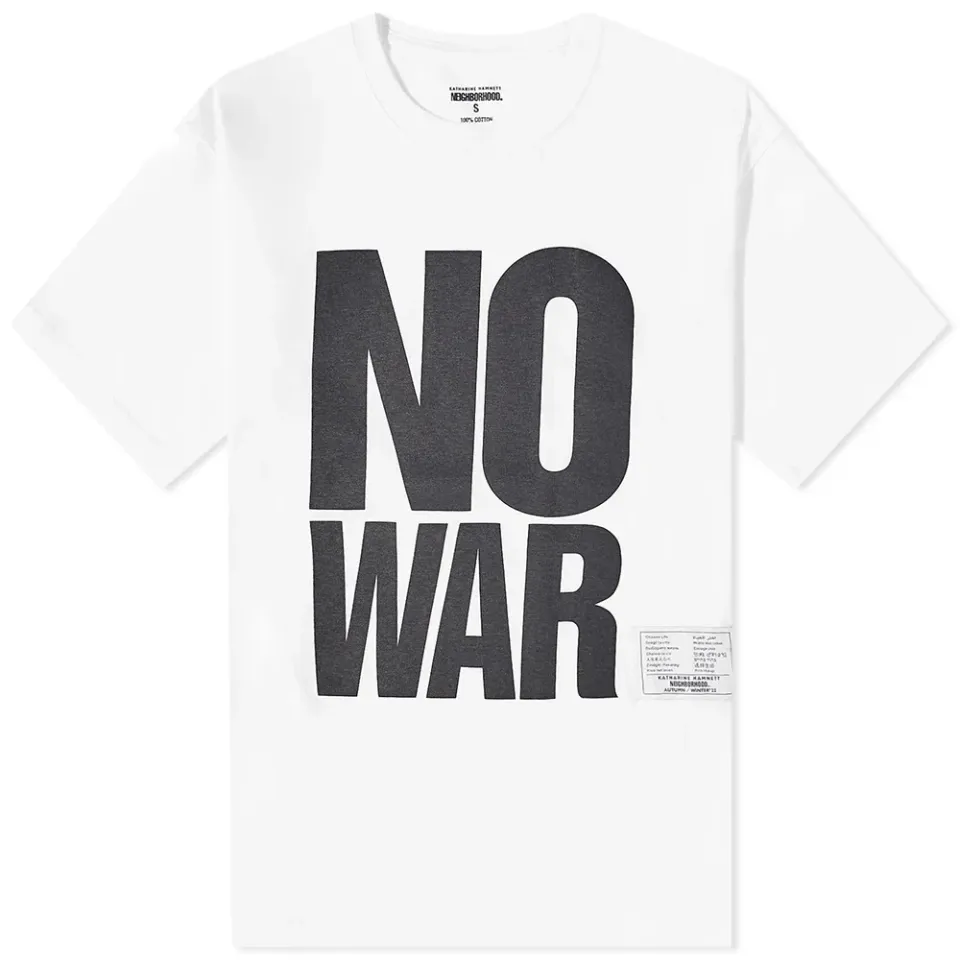 x Katherine Hamnett No War T-Shirt