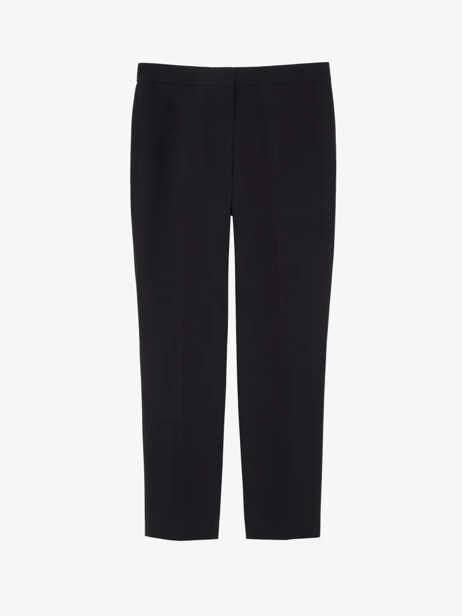 Leaf Crepe Cigarette Trouser