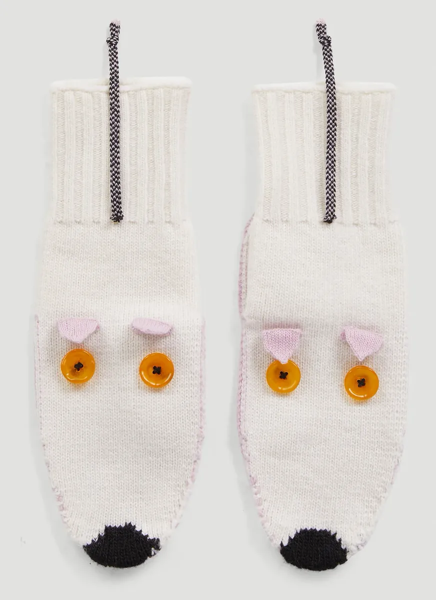 Mouse Puppet Mittens