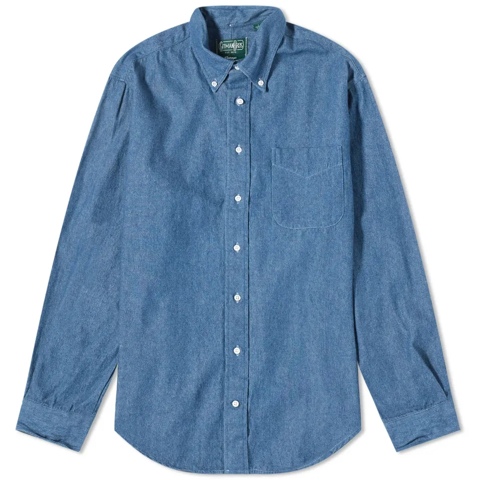 Button Down Denim Shirt
