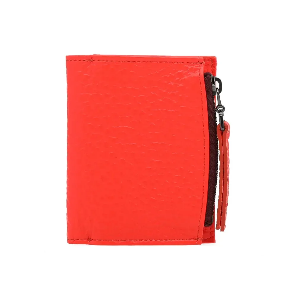 11 Grain Leather Zip Wallet