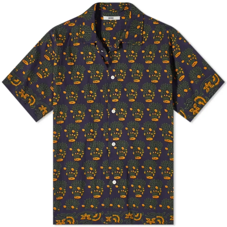 Trellis Block Vacation Shirt