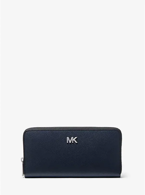 Edison Leather Zip-Around Wallet