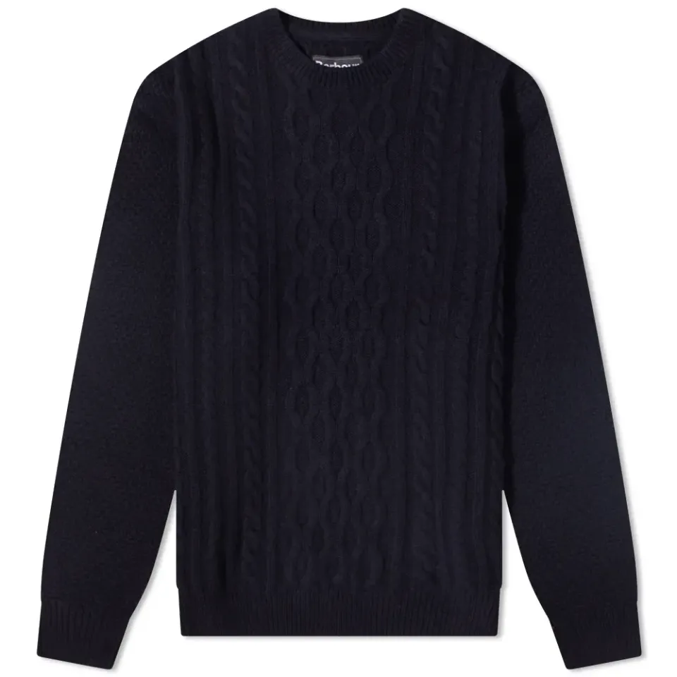 Chunky Cable Crew Knit