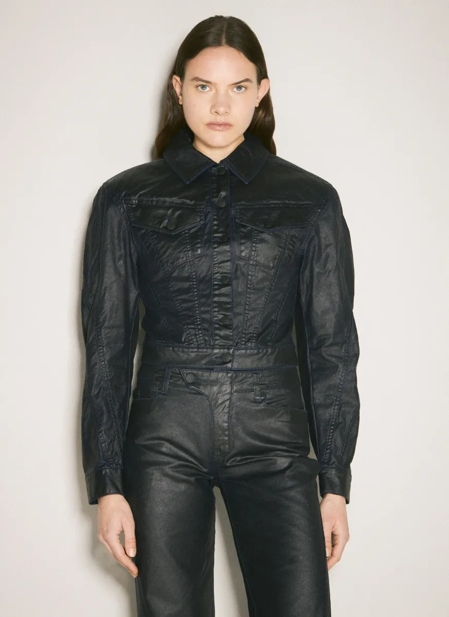 Waxed Denim Jacket