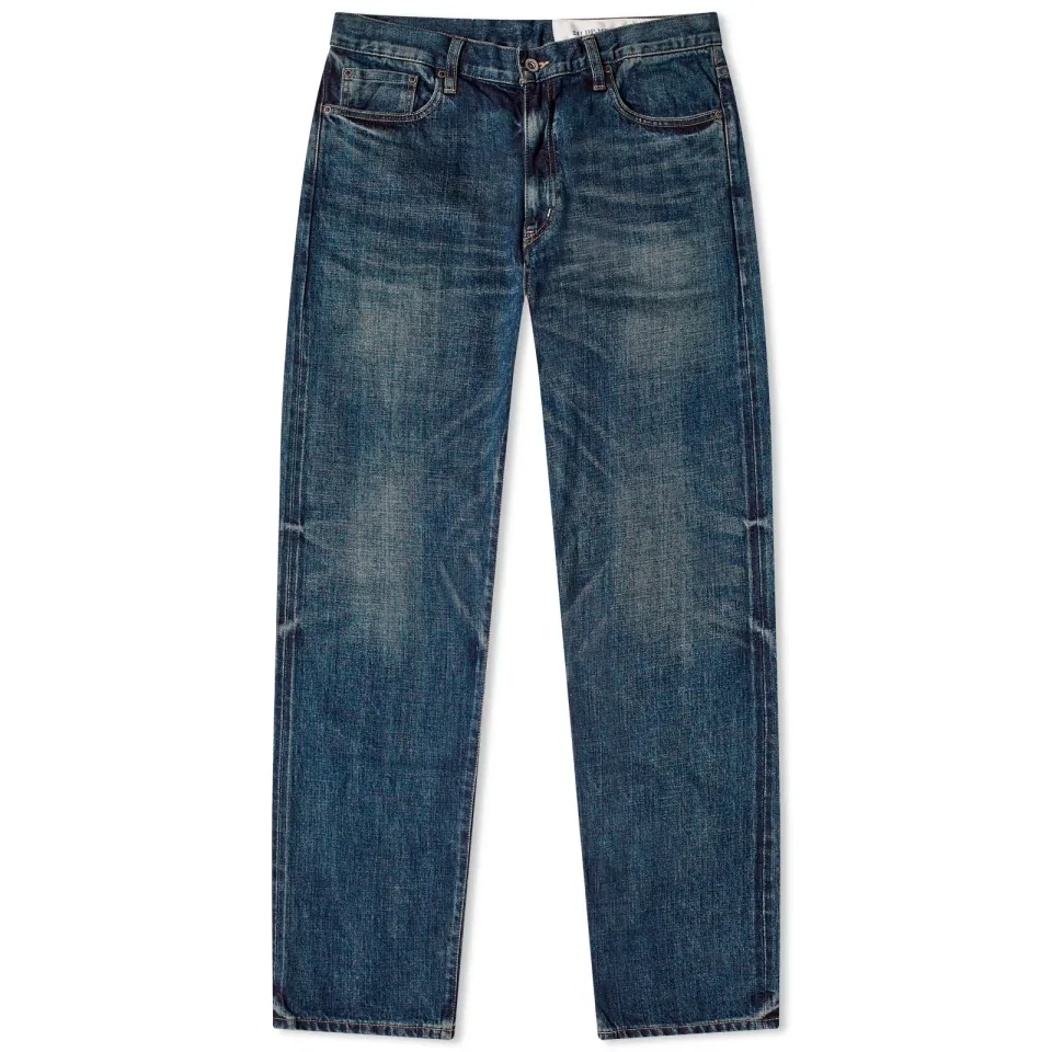 Washed Denim Jeans